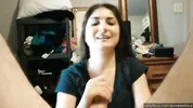 Hot cum straight down my throat