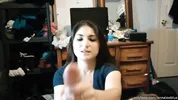 Hot cum straight down my throat