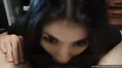 Hot cum straight down my throat