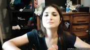 Hot cum straight down my throat