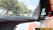 Hot Slut Fucked Hard In Car After Getting Picked Up - Alby Rydes - Luke Cooper