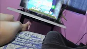 How rich my Stepdaughter is while we watch TV! I fuck her for a bitch and she likes it