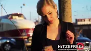 Hot Blonde Gabi Gold is Masturbating in Car