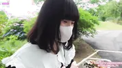 MgirlTV - Dangerous outdoor blowjob. Took SugarBaby for a walk in the park. suck my dick