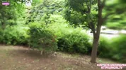 MgirlTV - Dangerous outdoor blowjob. Took SugarBaby for a walk in the park. suck my dick