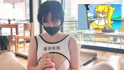 Recreating poses from HENTAI with a cute goth girl