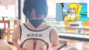 Recreating poses from HENTAI with a cute goth girl