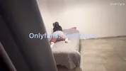 I spy on my stepsister while she records Tiktoks and we end up recording for Pornhub