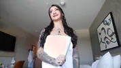 Big titty goth work crush fucks me on a work trip - Luna Baby