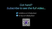 While My Husband is working, I Fuck his Best Friend like a Slut and he Cums on My Pussy - BabyBeer