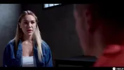 Blonde Secretary Facefucked in Prison - Working Girl Freeze Fucked by Stranger