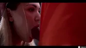 Blonde Secretary Facefucked in Prison - Working Girl Freeze Fucked by Stranger