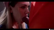 Blonde Secretary Facefucked in Prison - Working Girl Freeze Fucked by Stranger