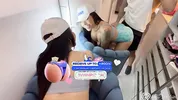 I couldn't stand it and had sex in my closet before going to the gym, he came inside my pussy