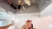 I couldn't stand it and had sex in my closet before going to the gym, he came inside my pussy