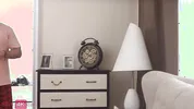 Skinny GF сaught her boyfriend masturbating