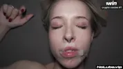 Blonde Babe Stuffed Like A Turkey - BBBG
