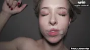 Blonde Babe Stuffed Like A Turkey - BBBG