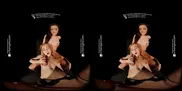 VR Bangers: Two Perfect Babes Lick Pussies And Fuck In Full Darkness Threesome ASMR Porn Dark Side | VR Porn