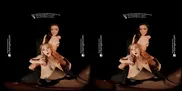 VR Bangers: Two Perfect Babes Lick Pussies And Fuck In Full Darkness Threesome ASMR Porn Dark Side | VR Porn
