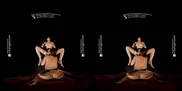 VR Bangers: Two Perfect Babes Lick Pussies And Fuck In Full Darkness Threesome ASMR Porn Dark Side | VR Porn