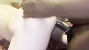 Huge BBC !!!! Biggest I’ve ever had !!! Hubbys friend while top dog records us .