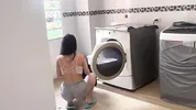 I find my neighbor alone with a tremendous round ass and fill her with cum for bitch