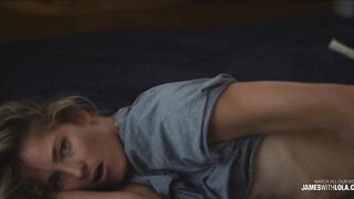 Losing ourselves during passionate spooning sex