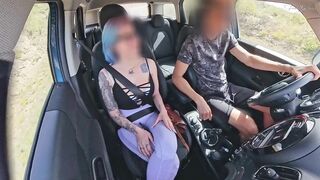 FREE RIDE FOR A STRANGER SLUT: handjob pay