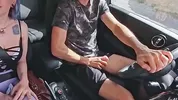 FREE RIDE FOR A STRANGER SLUT: handjob pay