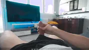 DAY 1 - First Share Bed Step son dreams of fuck Step mom, but unexpected to cum inside!