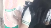 Schoolgirl fucking in the bathroom