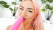 Pink Pussy Pounded: Chloe Temple's Intense Ride on Big Dick Nick