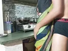 Hot Indian Desi Bhabhi Fucked Hard by her Devar in Kitchen with Hindi Dirty audio