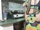 Hot Indian Desi Bhabhi Fucked Hard by her Devar in Kitchen with Hindi Dirty audio