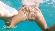 Sheila Ortega Sucking & Fucking me underwater meanwhile snorkeling