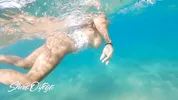 Sheila Ortega Sucking & Fucking me underwater meanwhile snorkeling