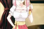 Pink Haired Beauty Loves to make Paizuri with her Huge Tits