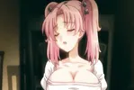 Pink Haired Beauty Loves to make Paizuri with her Huge Tits