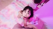 Cum All Over My Face ! Ahegao Blowjob with Japanese Babe