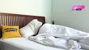 The stepfather accidentally mistook his stepdaughter for his wife. Just don't cum inside me, Daddy.
