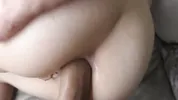 Anal immersion with a busty beauty