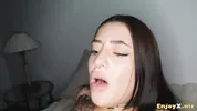 Sultry brunette Tabatha Lust is bj queen, 4k pornstar, model and doggystyle romp goddess.