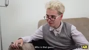 CUCK4K. Whore doesn’t mind to suck a huge dick and look into her hubby’s eyes