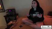 Real Hookup in her bedroom