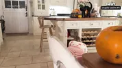Pumpkin Gloryhole Suprise for my Stepsister Frances Bentley - BJ & riding til I cum deep inside