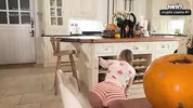 Pumpkin Gloryhole Suprise for my Stepsister Frances Bentley - BJ & riding til I cum deep inside