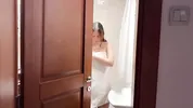 I Caught My Stepsister Naked After Shower And Fucked Her