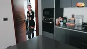Cheating with the Horny Maid While My Wife Was Out Running Errands