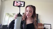 Hot Step Sis Found Sex Toy Then BEGS “cum inside me”